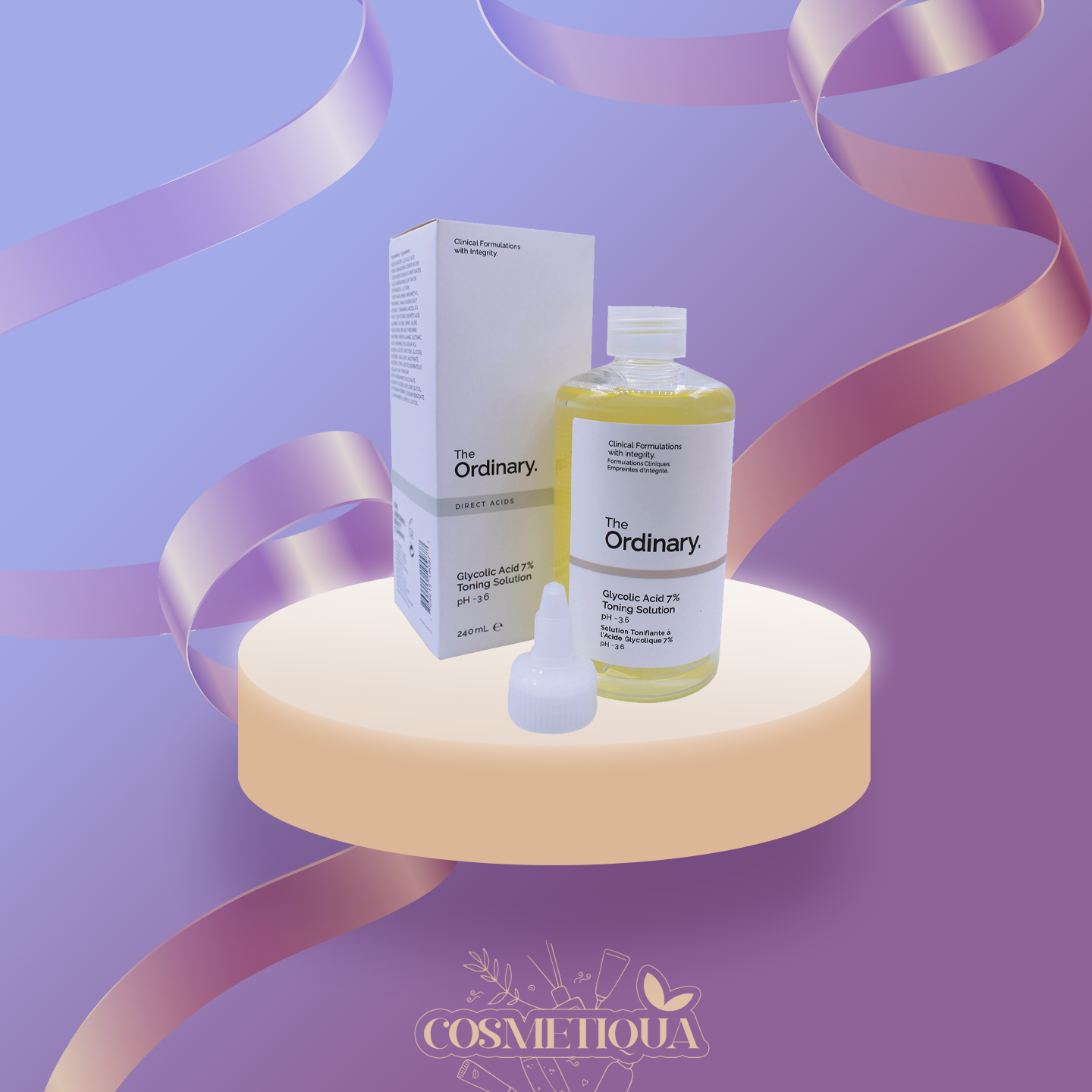 The Ordinary Tonique exfoliant à l'acide glycolique 7 %